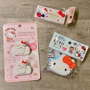 Hello Kitty Medicine Accessory Cases  Magnet Clips